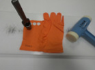 Disposable-gloves-degradation-test-sampling