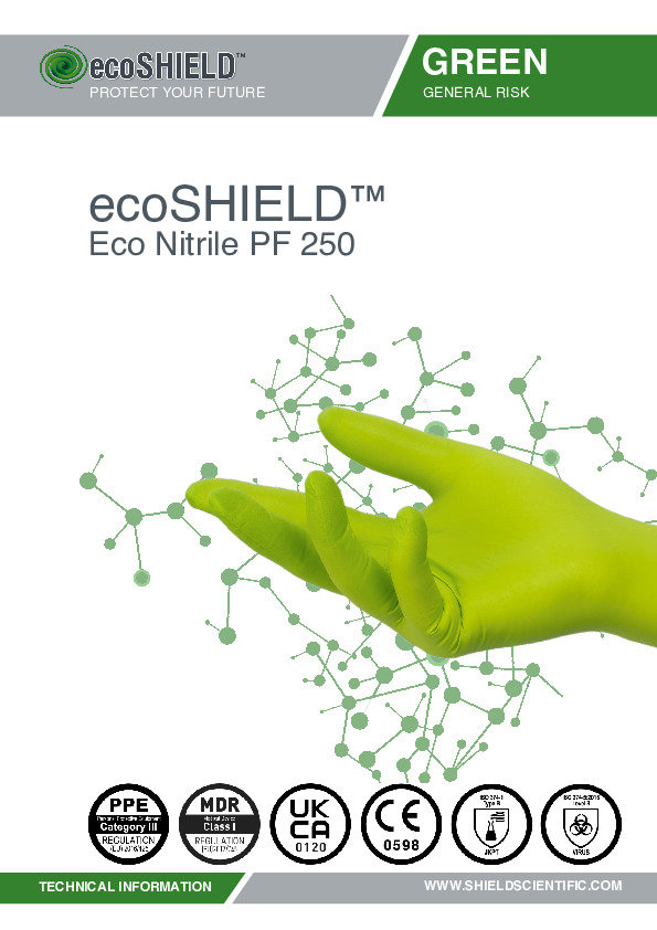 PDF ecoSHIELD™ Eco Nitrile PF 250